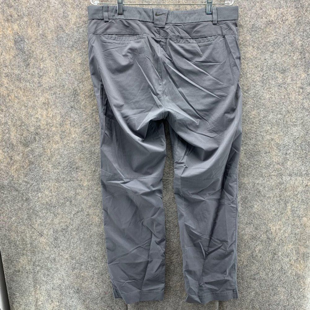 Nike Pants Men's 34x30 Adult Gray Chinos Athletic Golf Pockets Button Outdoors - Picture 10 of 13